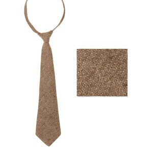 Gymboree "HOLIDAY TRADITIONS" Herringbone Velcro Neck Tie {Size 3 + Up} Vintage
